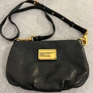Marc by Marc Jacobs Black Classic Q Percy Crossbody Bag